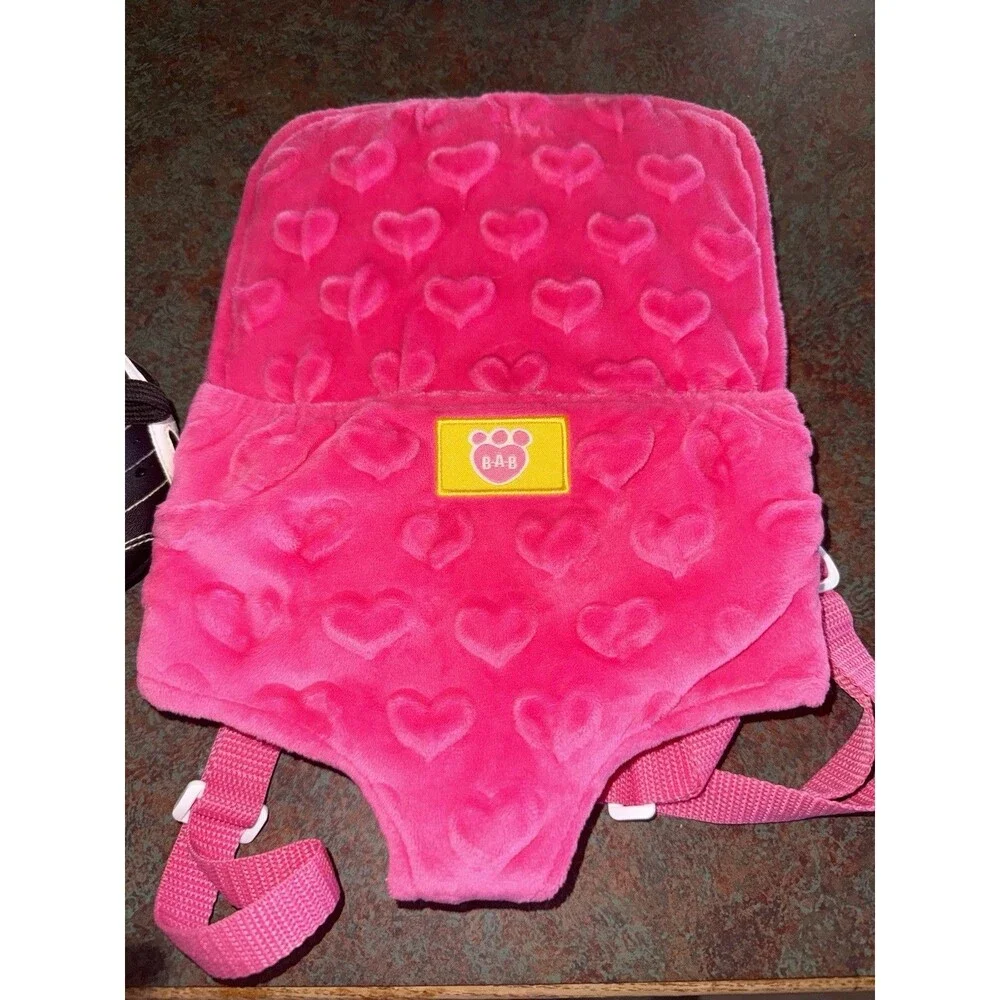Build A Bear Show Accessorie Lot 6 Pairs Of Shoes And A Back Carry Your Bear